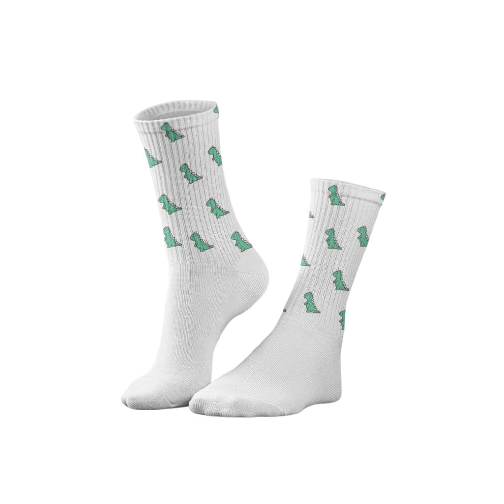 Dino Doodles Crew Socks