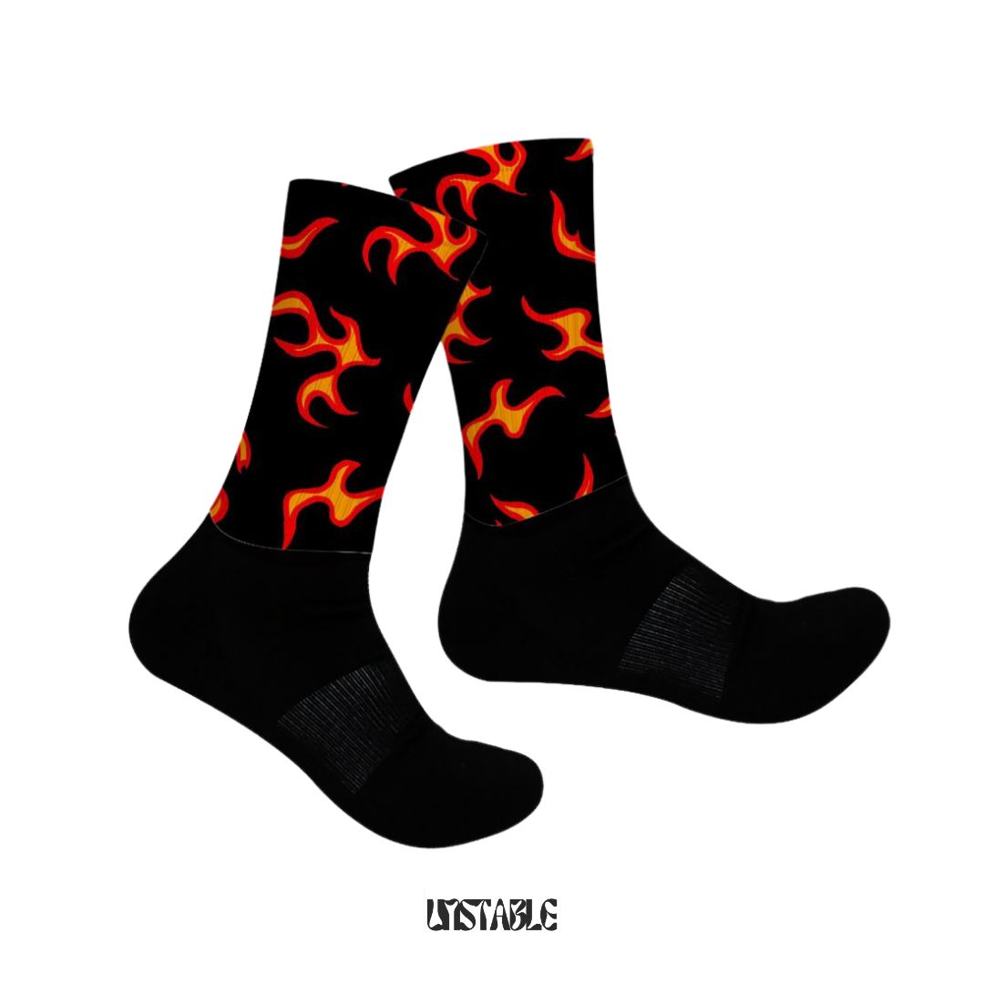 Naruto Black Blaze Crew socks