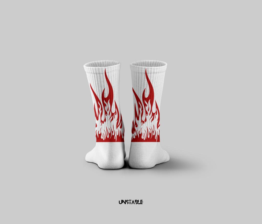 White Heat Flames