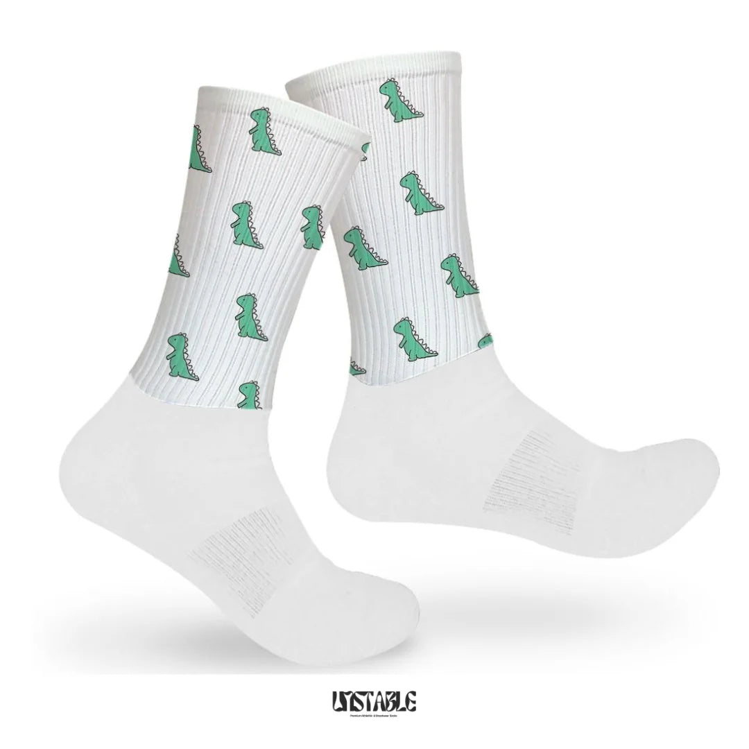 Dino Doodles Crew Socks