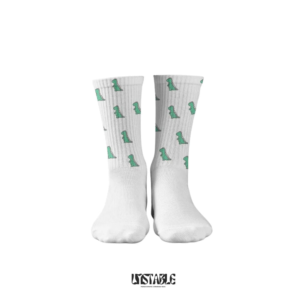 Dino Doodles Crew Socks