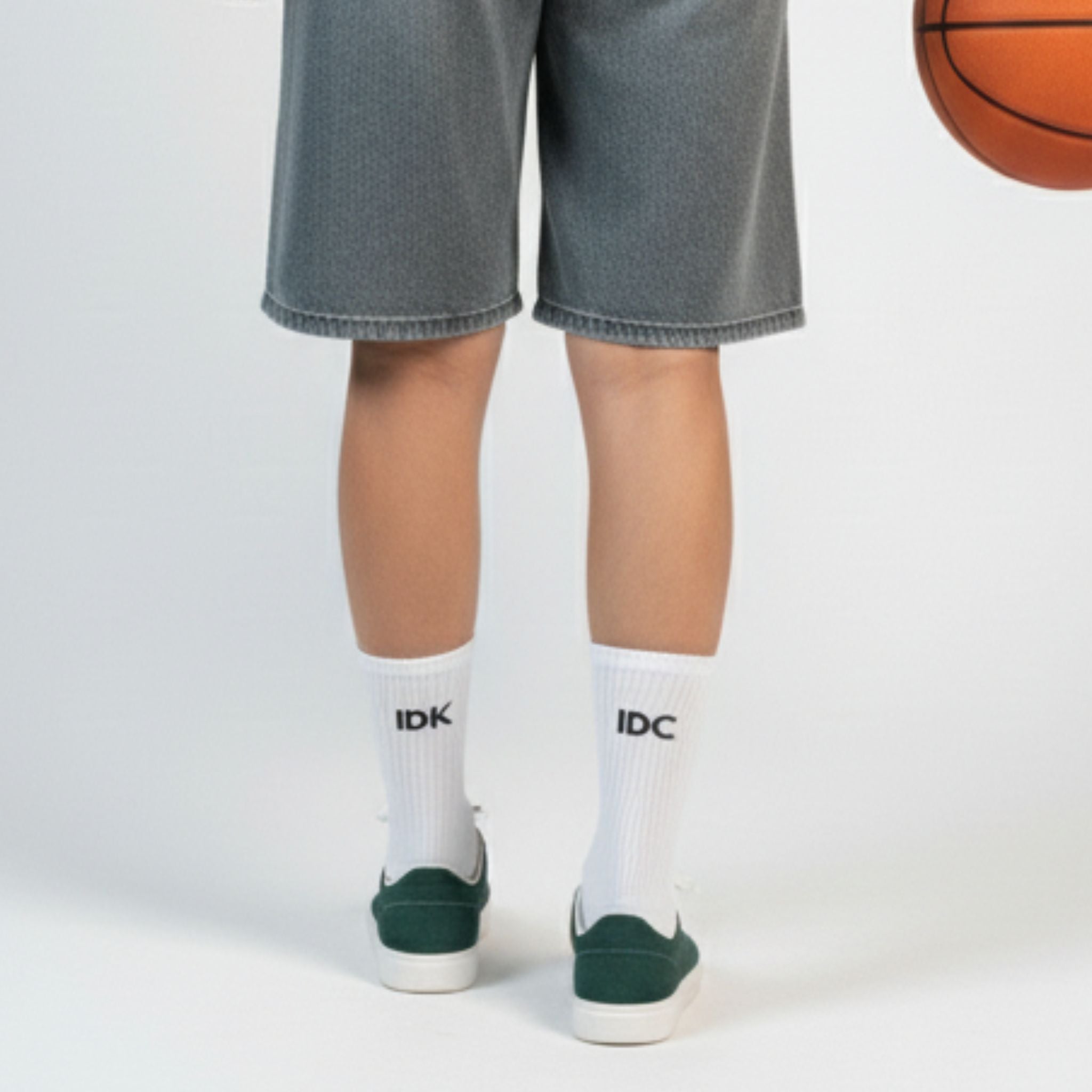 IDK-IDC Crew Socks