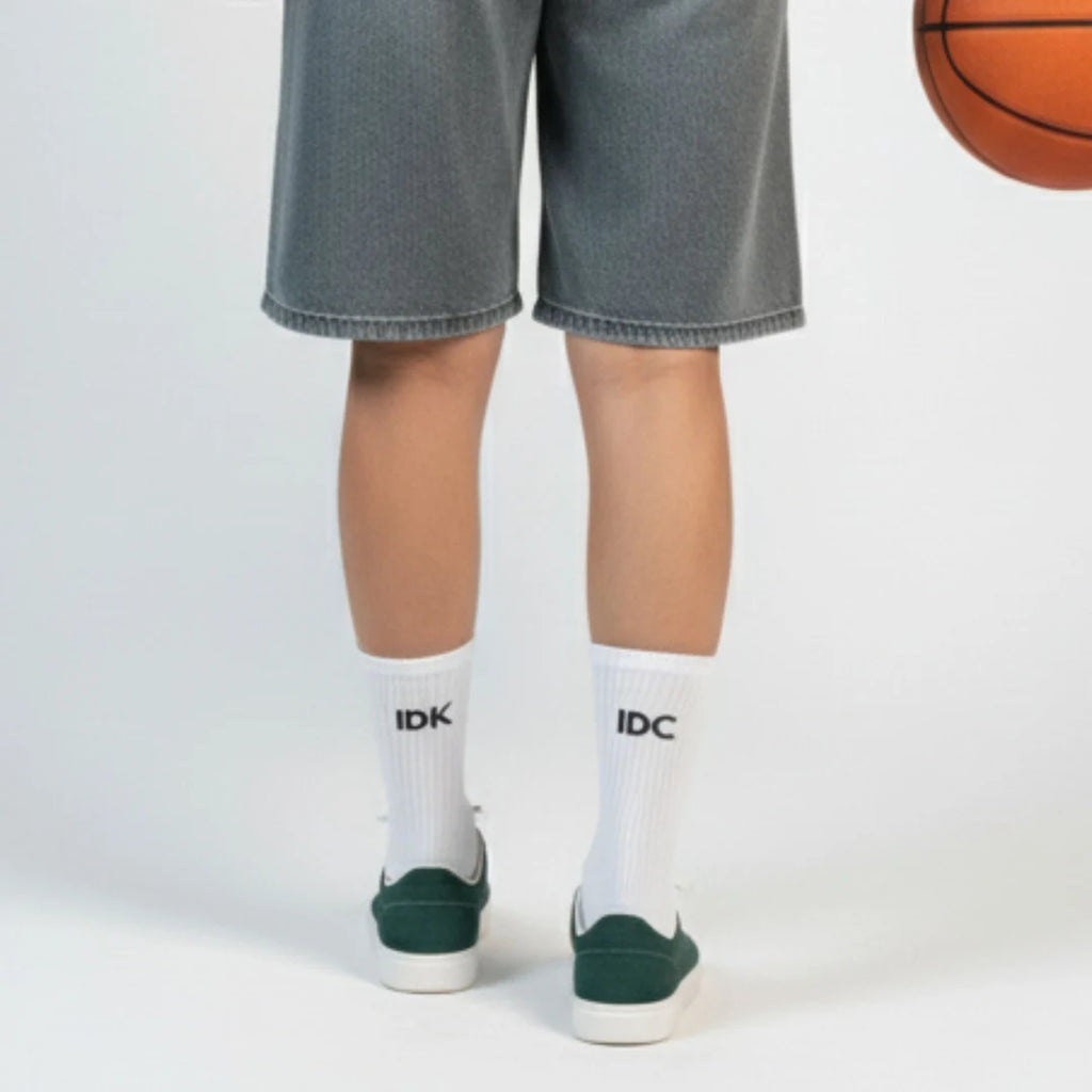 IDK-IDC Crew Socks