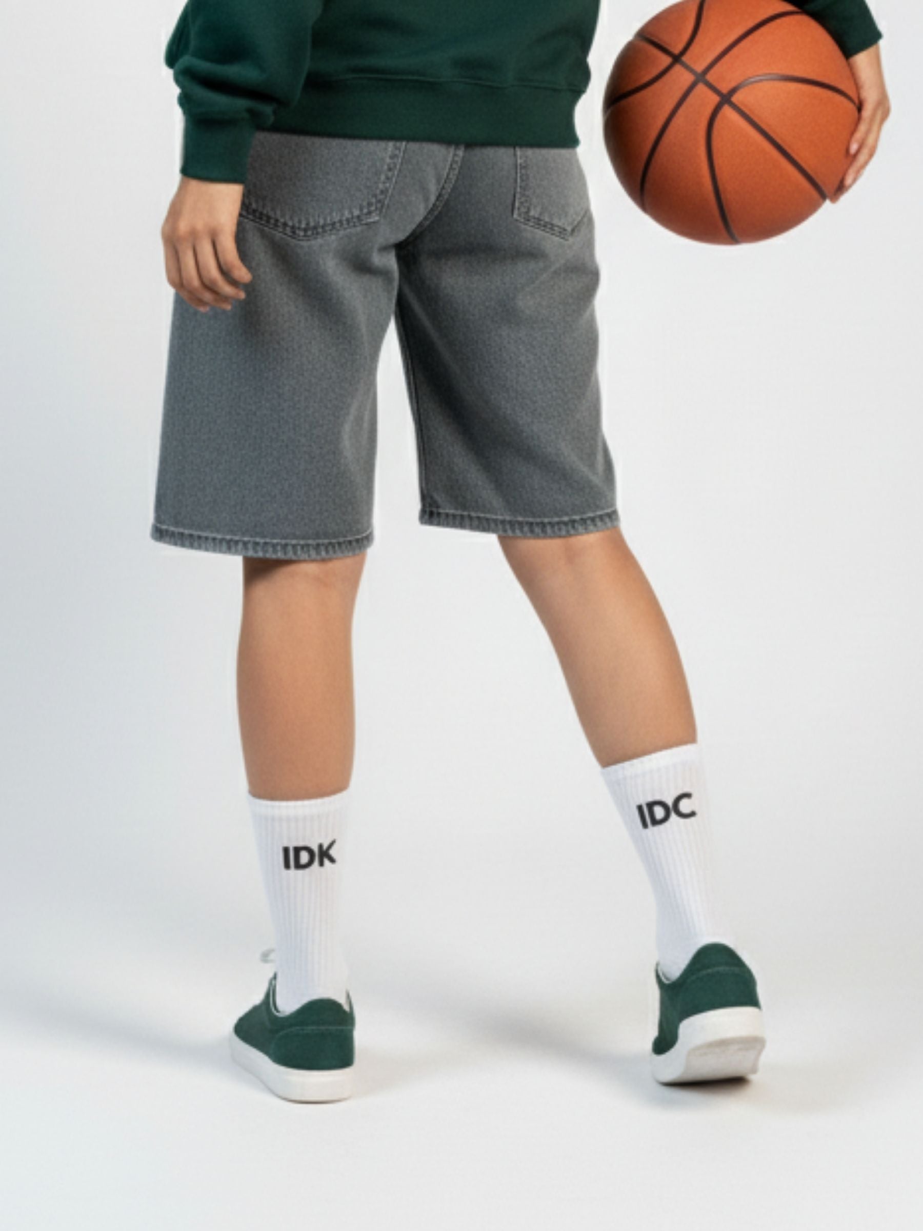 IDK-IDC Crew Socks