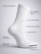 Blaze Away Crew Socks