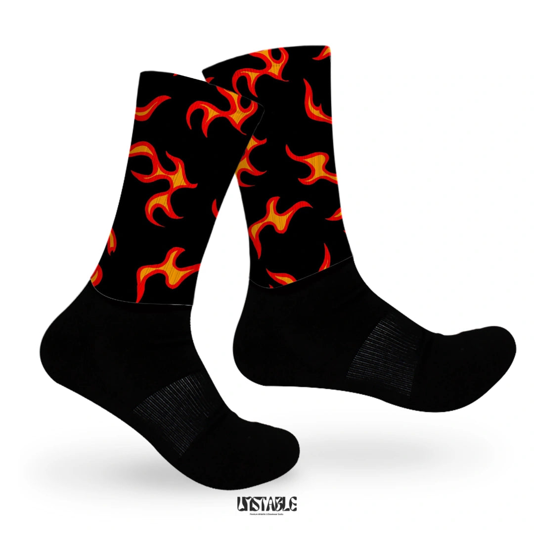Naruto Black Blaze Crew socks