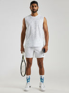 Aqua Blaze Crew Socks