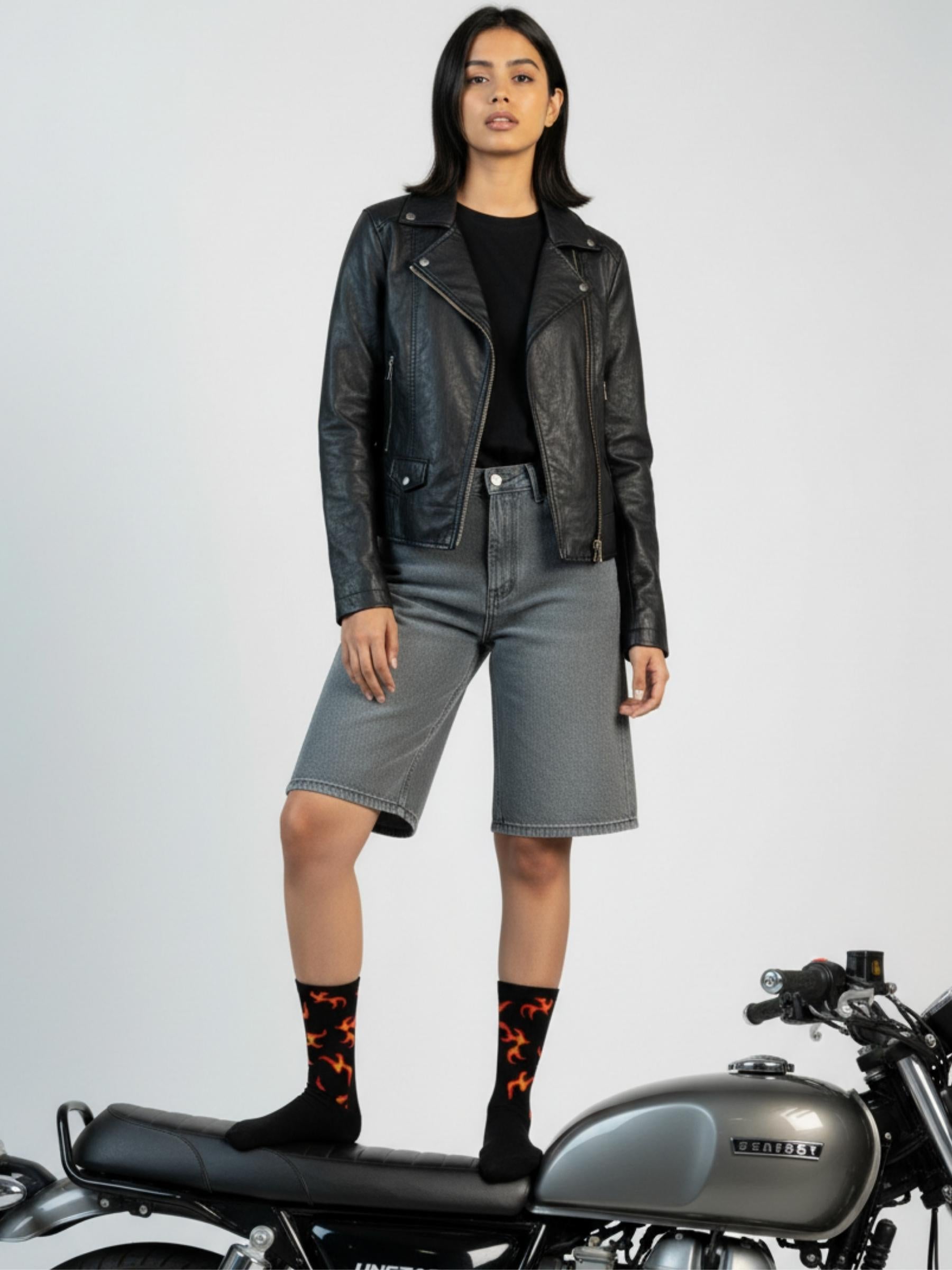 Naruto Black Blaze Crew socks