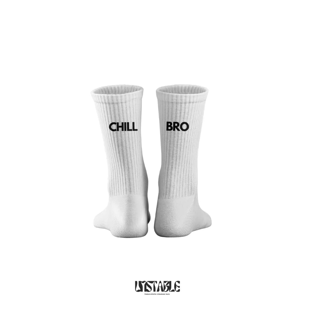 Chill Bro Crew Socks