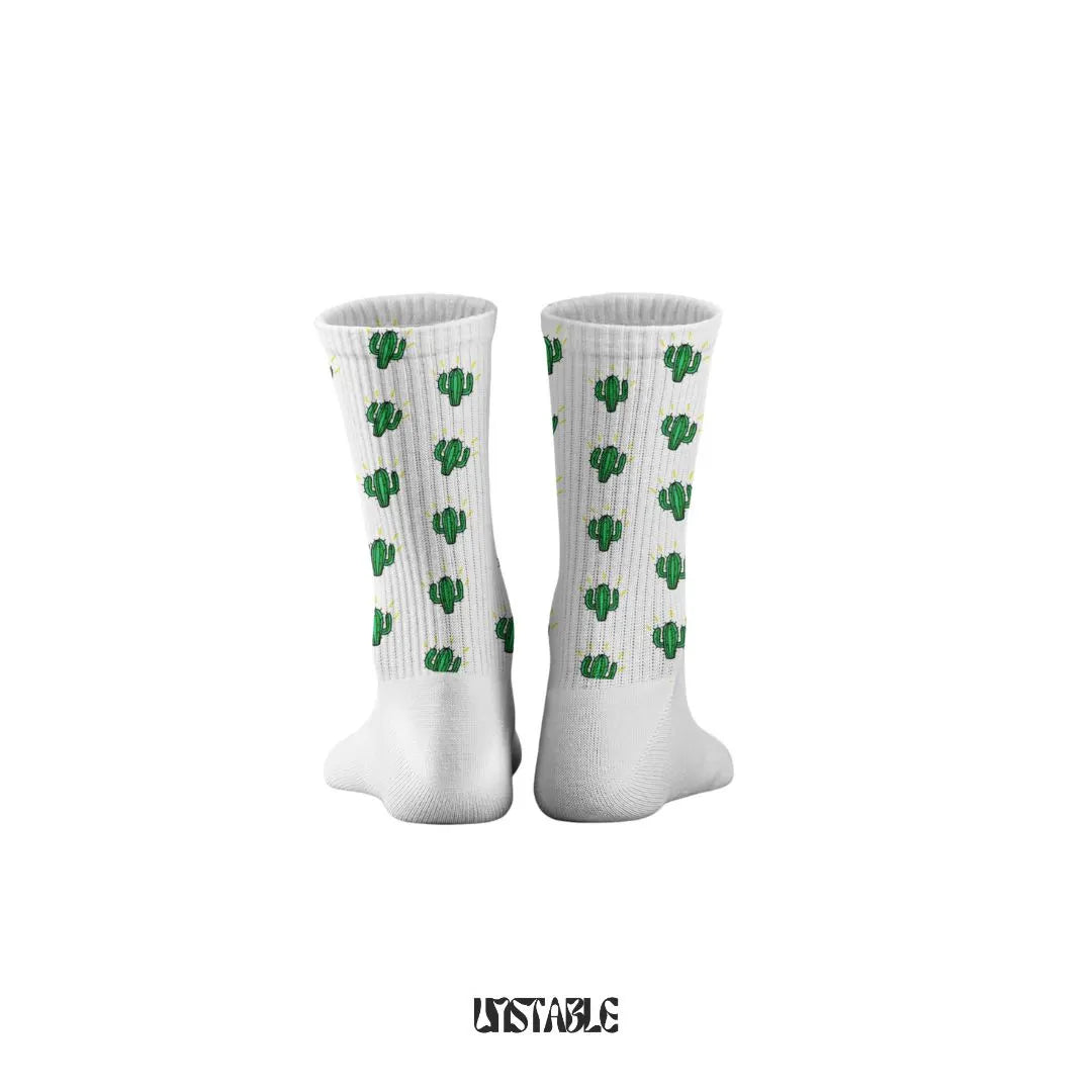 Cute Cacti Crew Socks