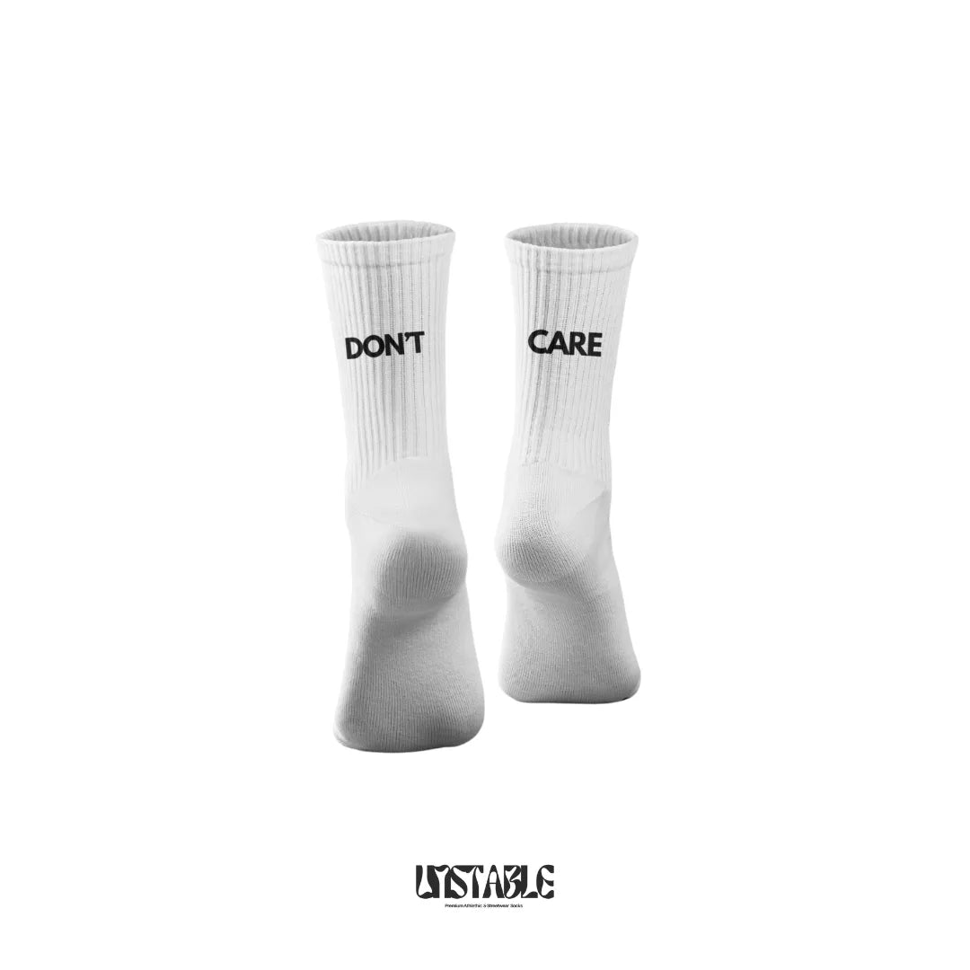 Don't care Crew Socks
