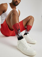 Elternal Flames Crew Socks