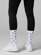 Elusive Evil Eye Crew Socks