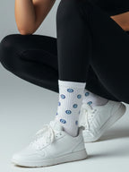 Elusive Evil Eye Crew Socks