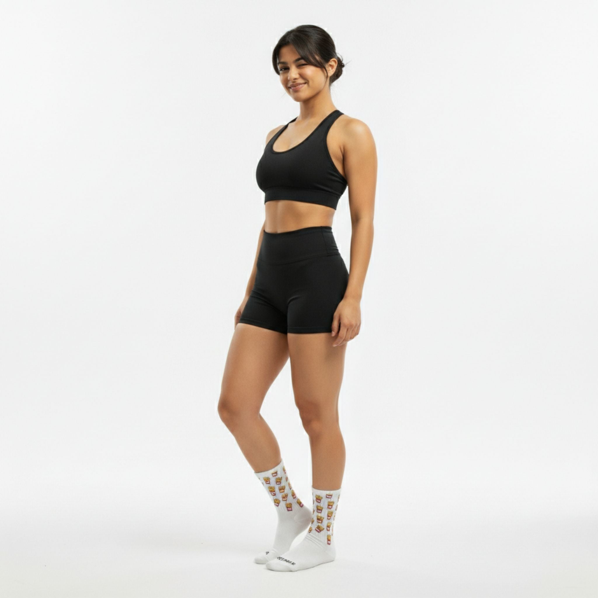 Fry-a-holic Crew Socks