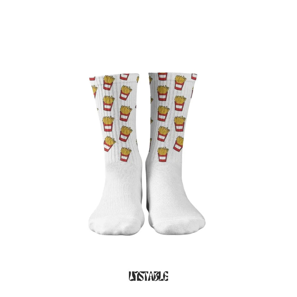 Fry-a-holic Crew Socks
