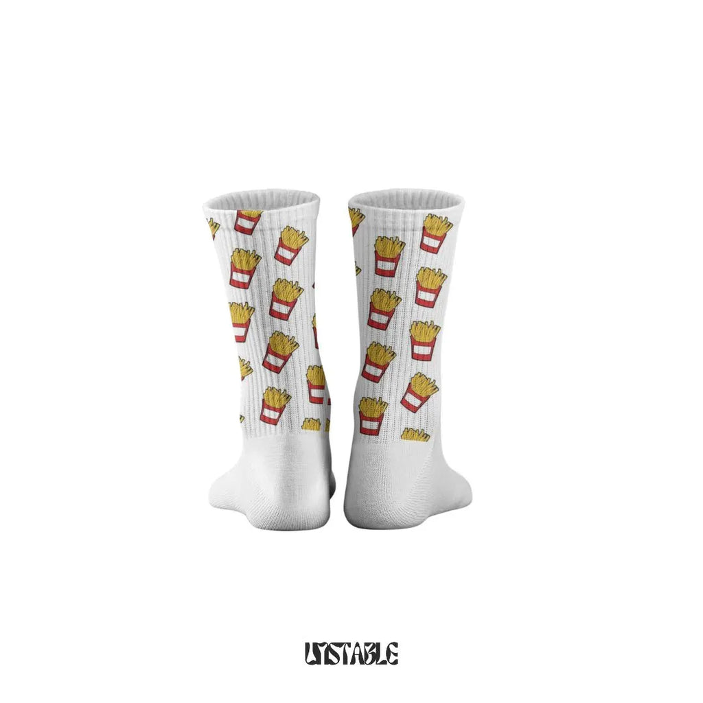Fry-a-holic Crew Socks