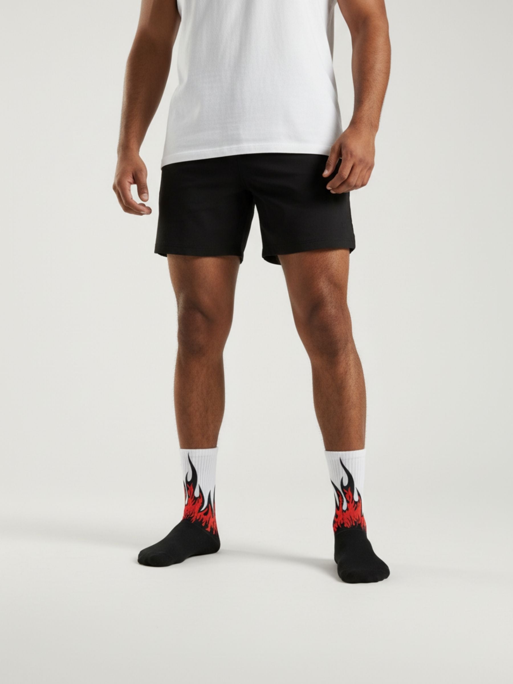 Frozen Flames Crew Socks