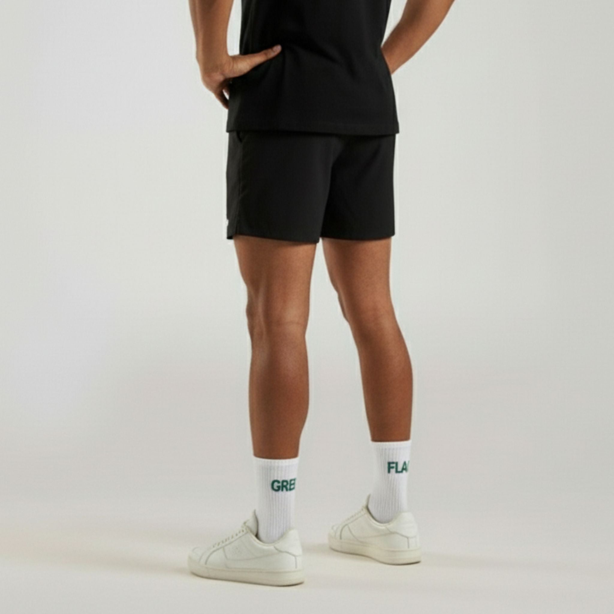 Green Flag Crew Socks