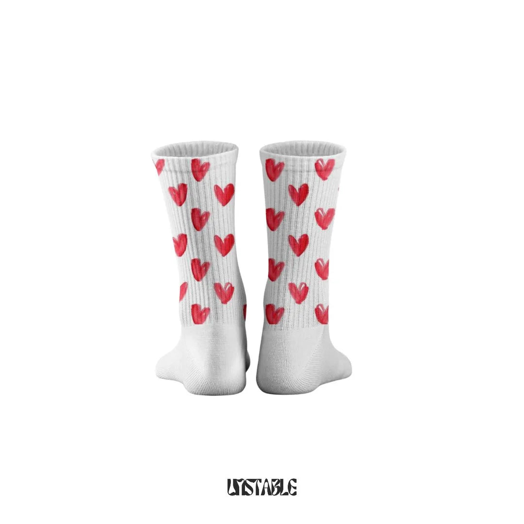 Heart Throb Crew Socks