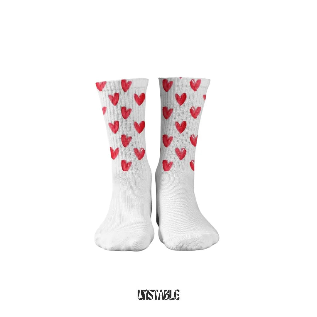 Heart Throb Crew Socks