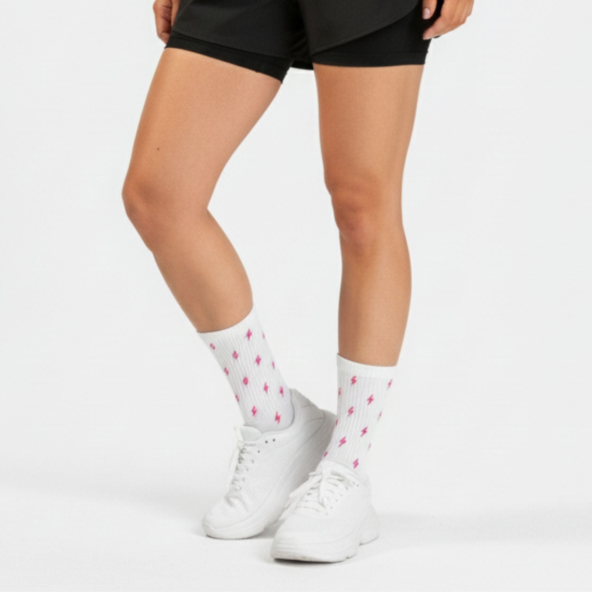 Lightning Love Crew Socks