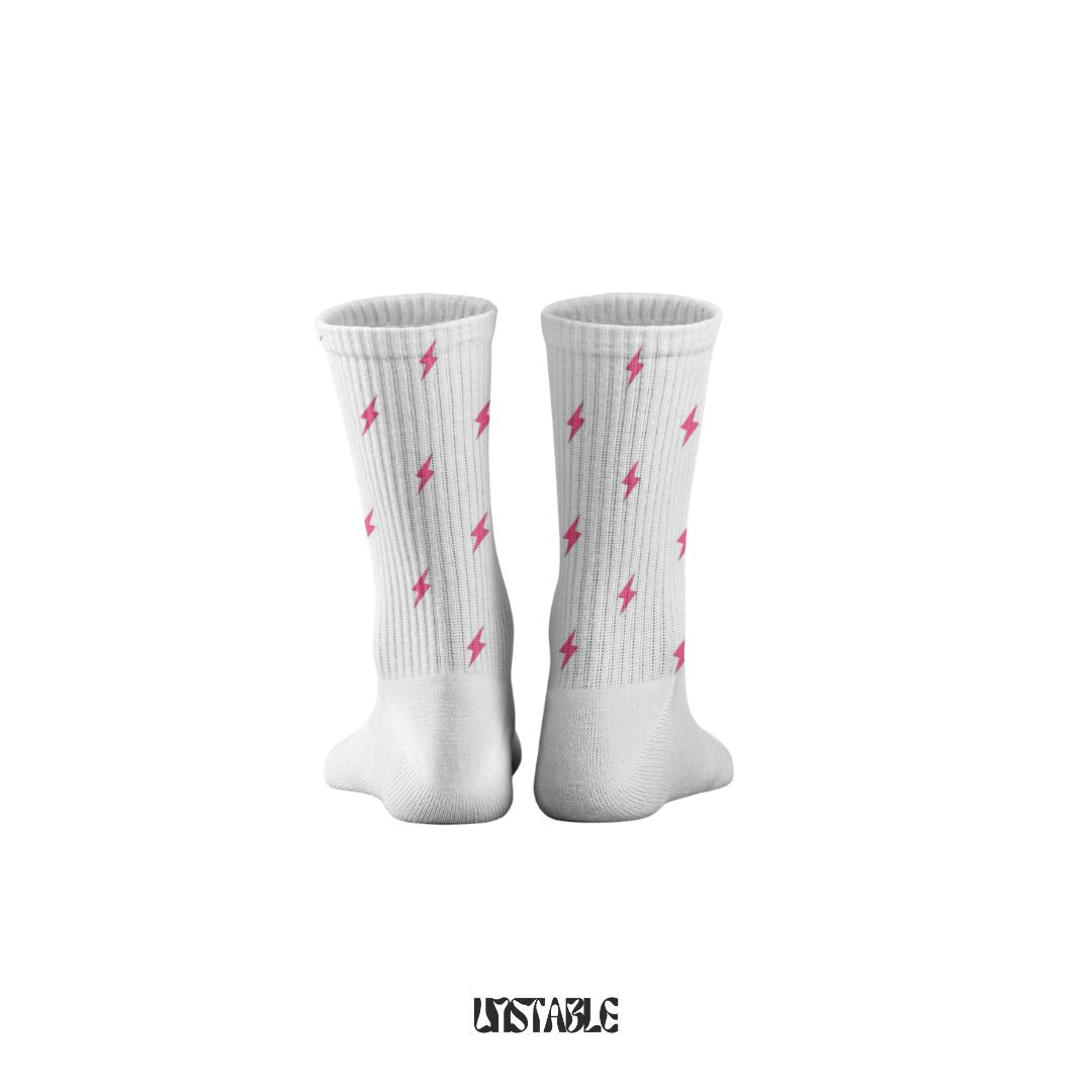Lightning Love Crew Socks