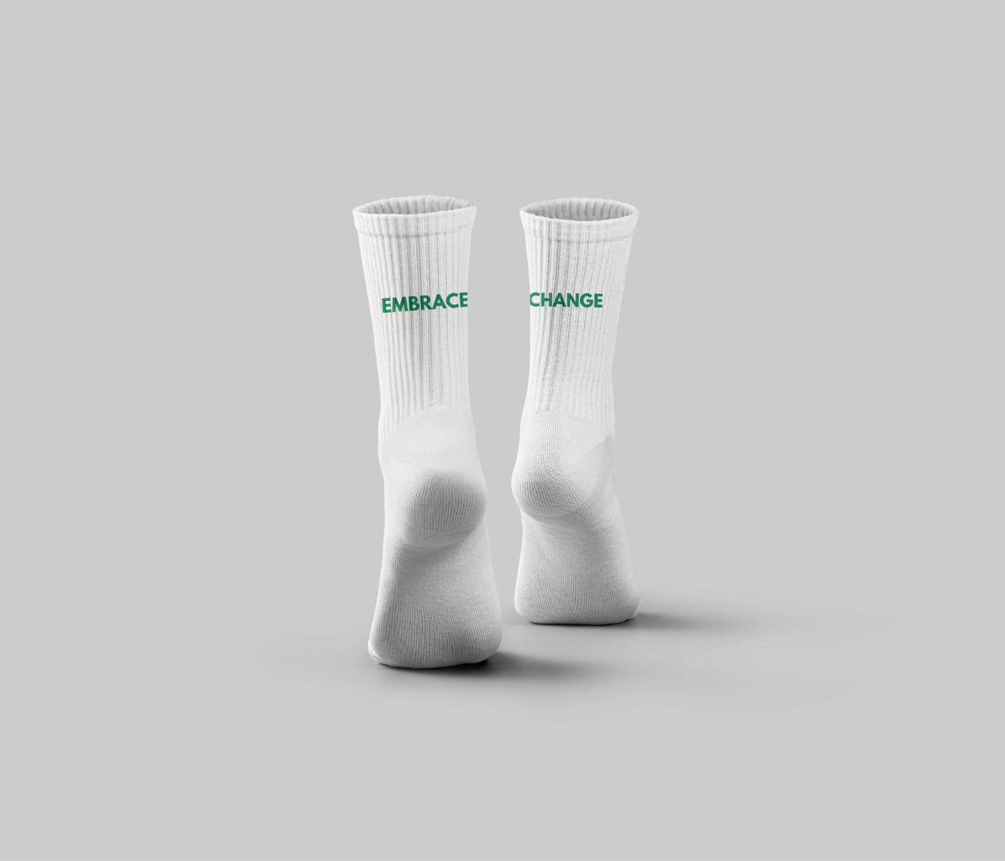 Embrace Change Crew Cushioned Socks | Savage Quote Socks Collection