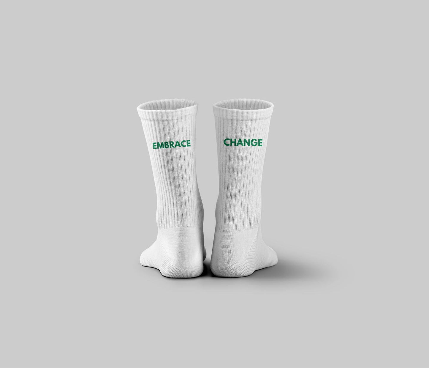 Embrace Change Crew Cushioned Socks | Savage Quote Socks Collection