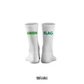 Green Flag Crew Socks