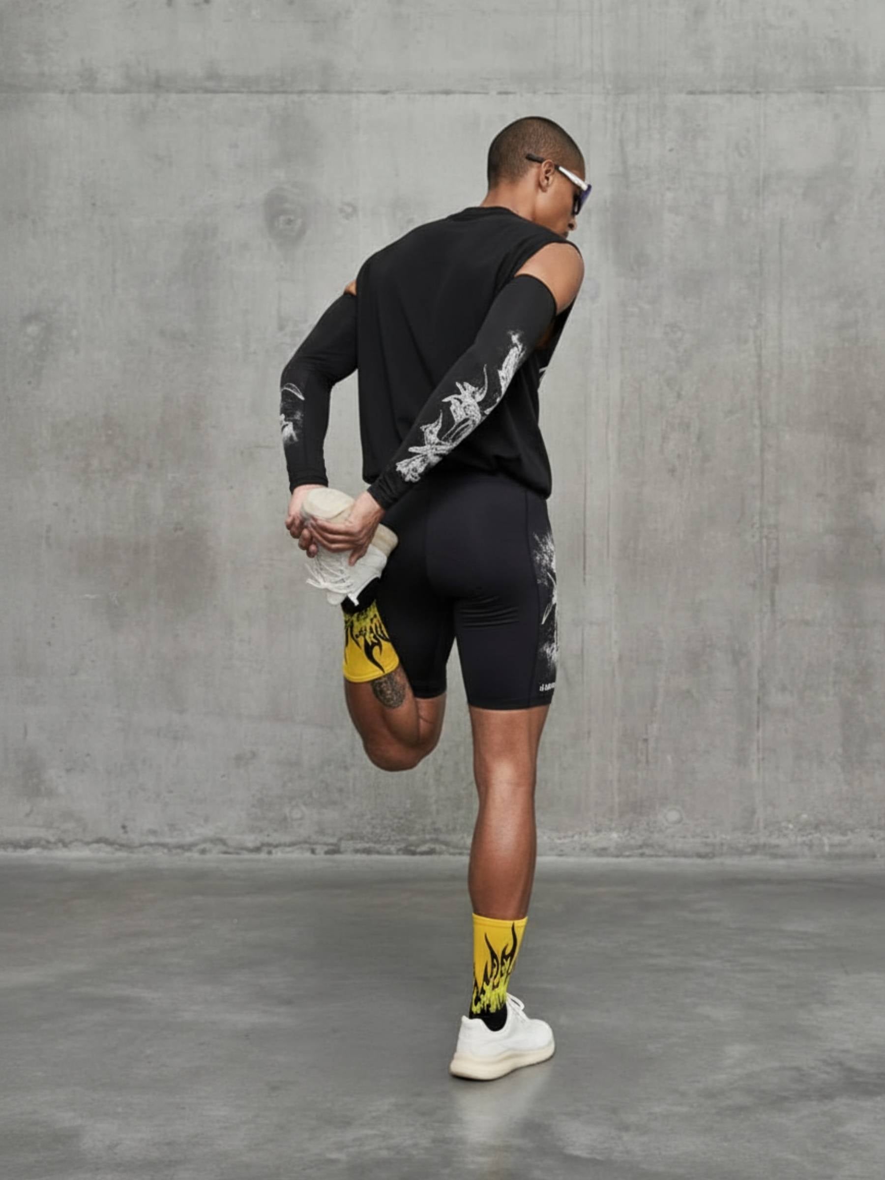 Solar Flames Crew Socks