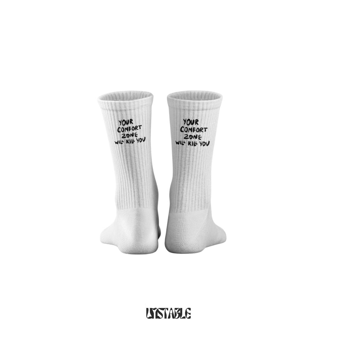 Stay out of comfort zone Crew Socks