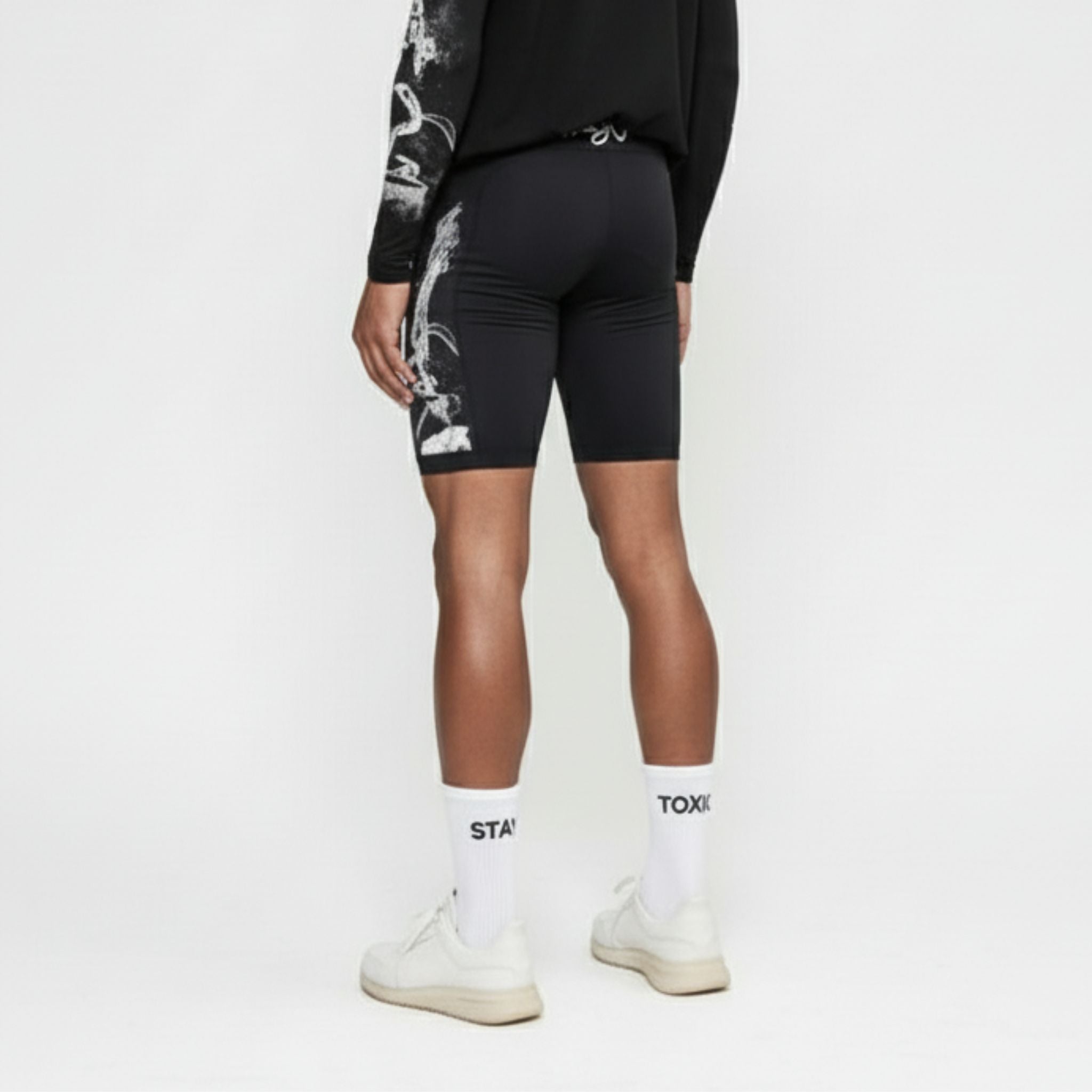 Stay Toxic Crew Socks