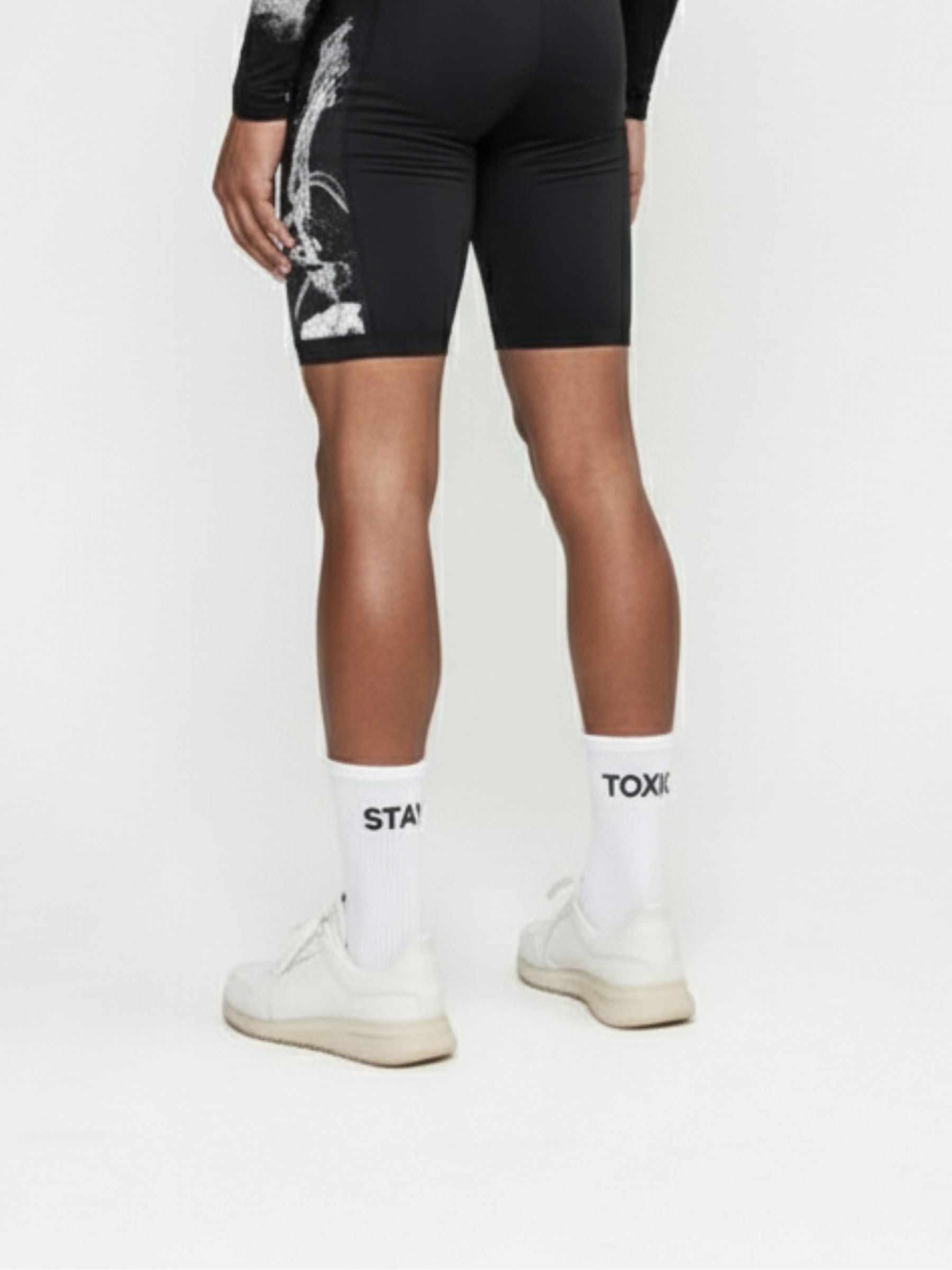 Stay Toxic Crew Socks