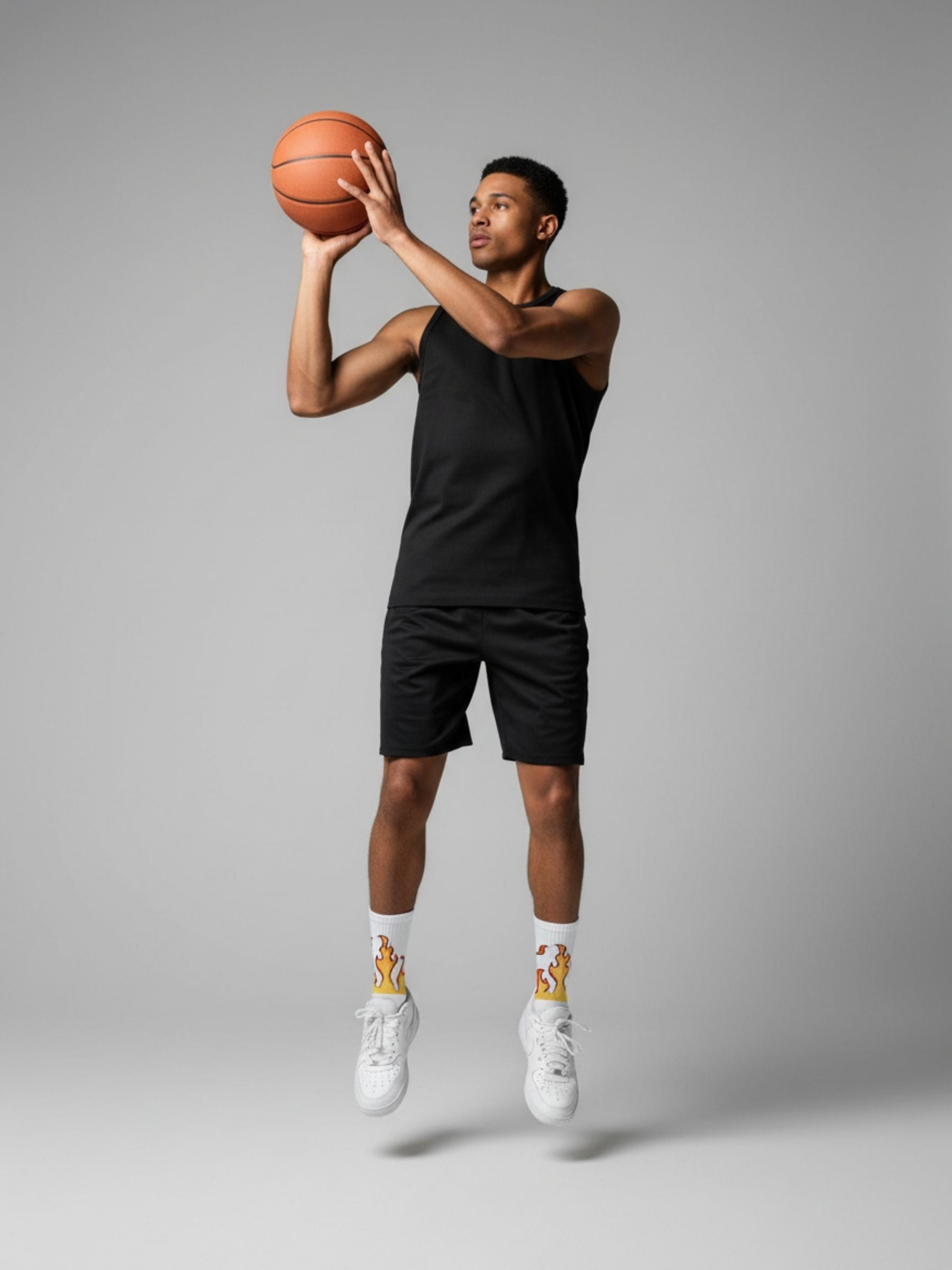 Sunset Flames Crew socks