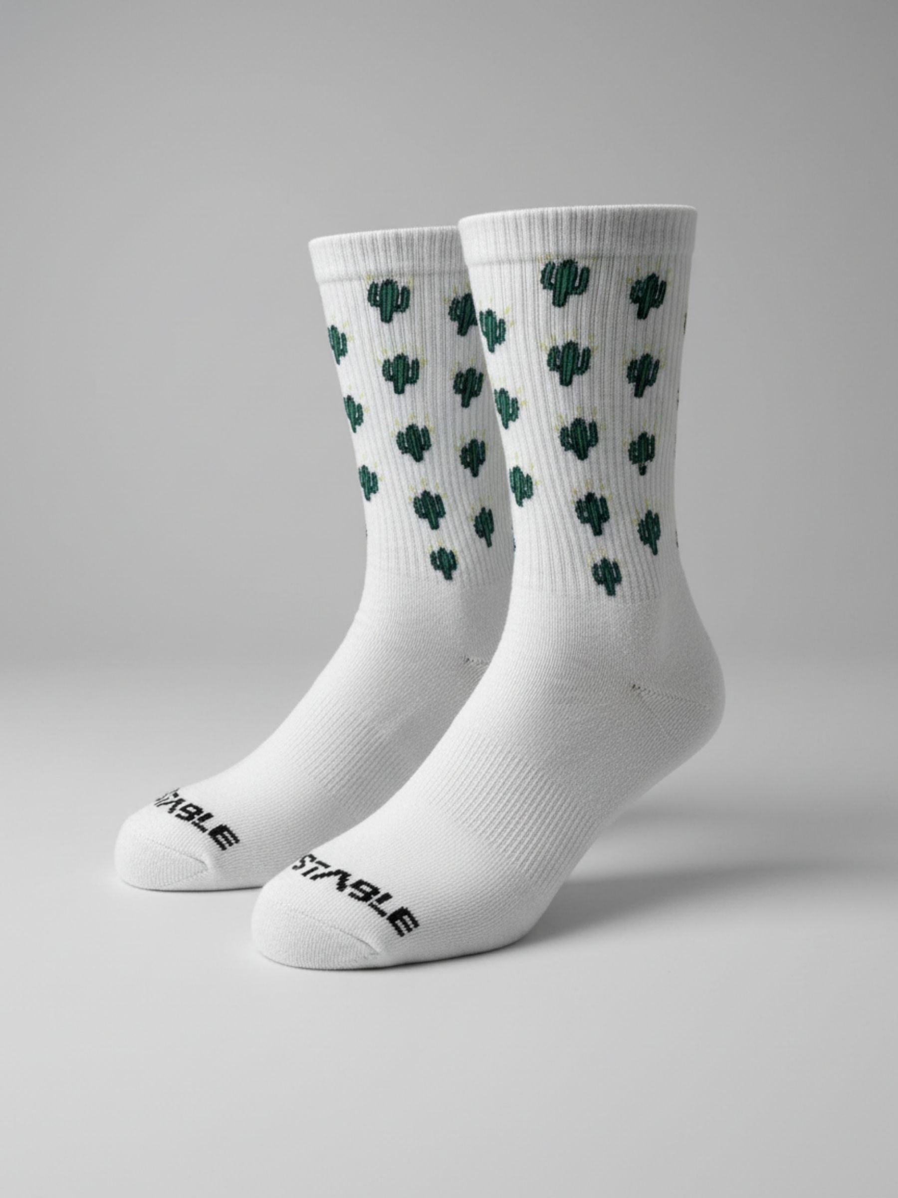 Cute Cacti Crew Socks