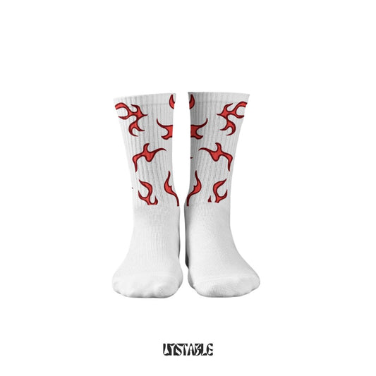 Naruto White Blaze Crew Socks