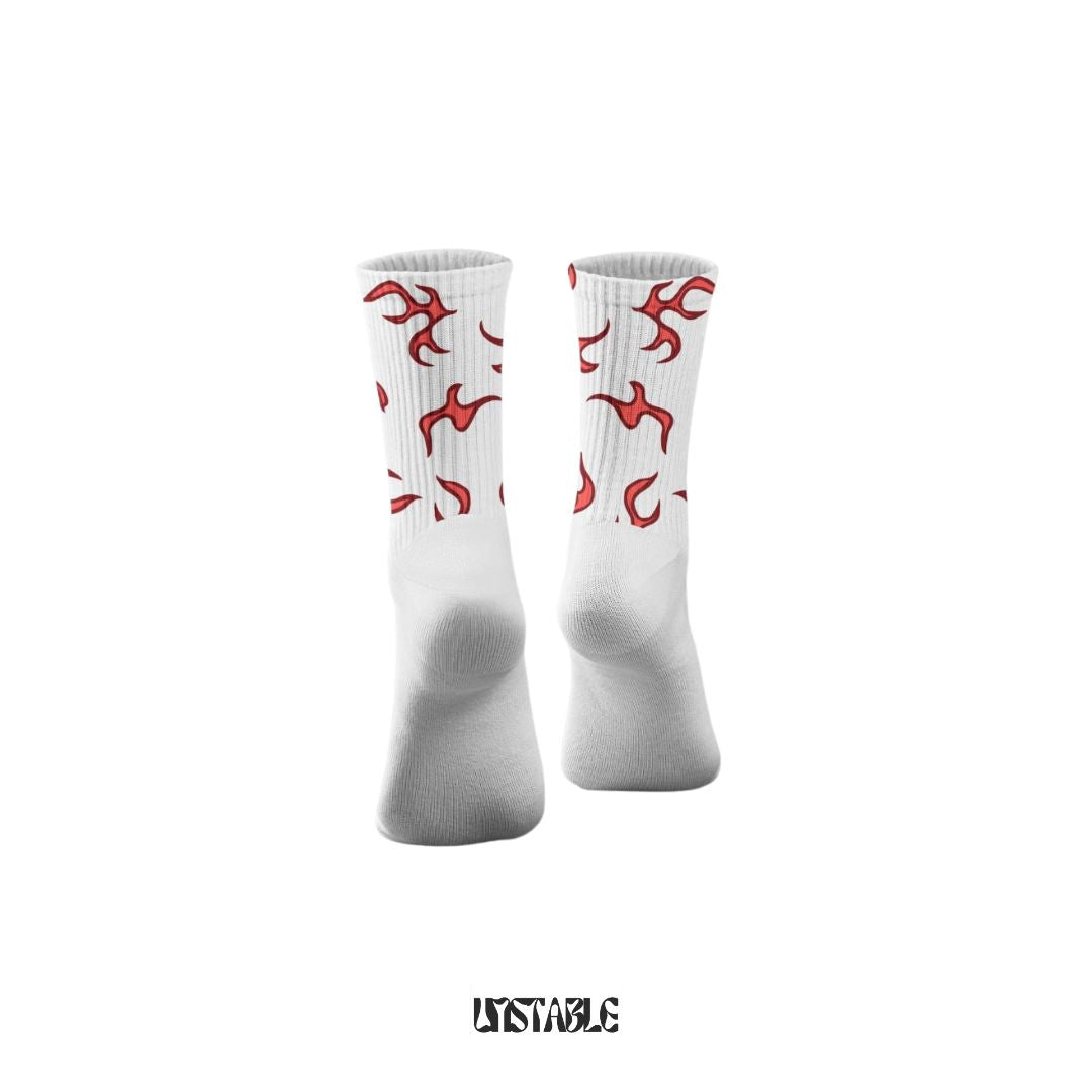 Naruto White Blaze Crew Socks
