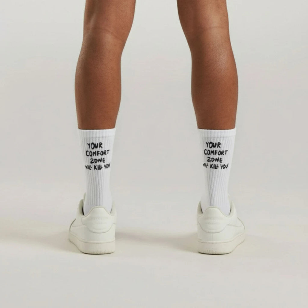 Stay out of comfort zone Crew Socks